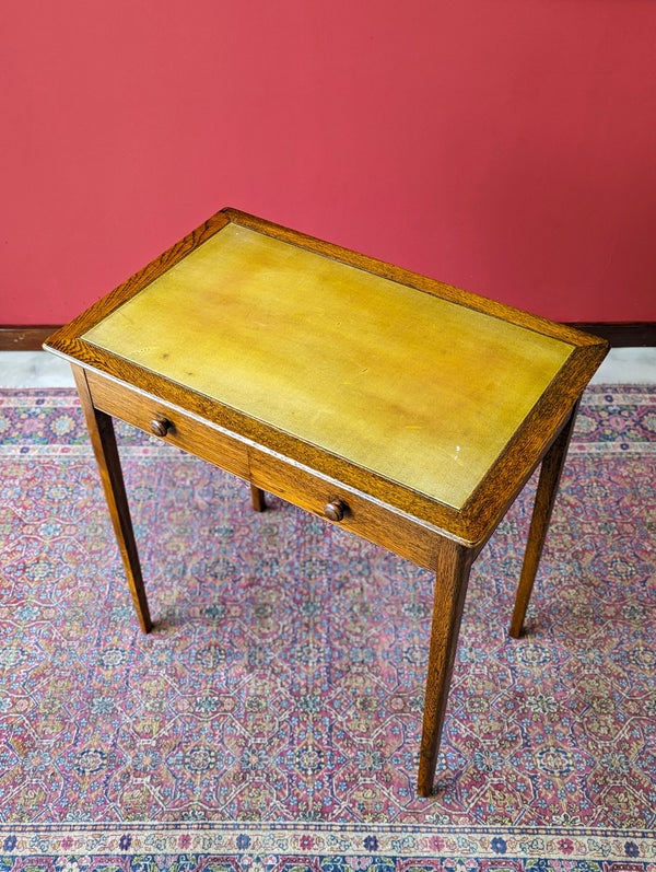 Vintage 1940’s Oak Writing Table