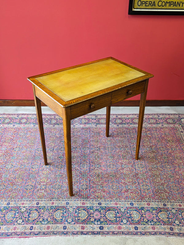 Vintage 1940’s Oak Writing Table