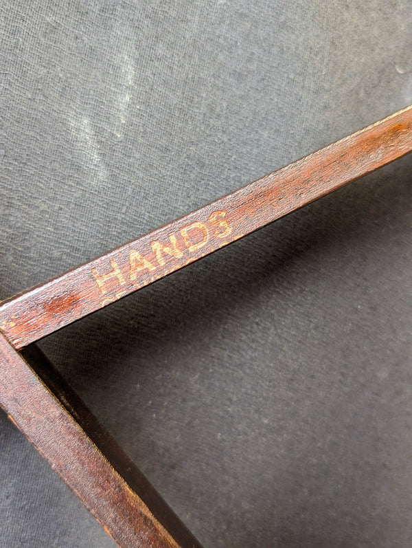 Vintage 1940’s Leather Office Desk Chair by Hands & Sons