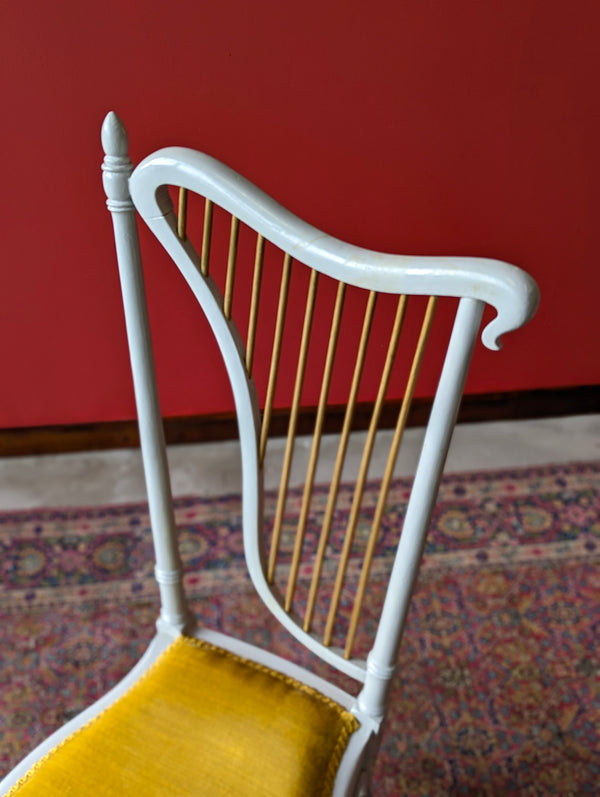 Antique Early 20th Century Harpist’s Chair