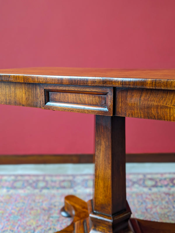 Antique 19th Century Rosewood Console Table