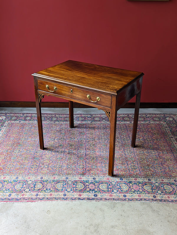 Antique Georgian Mahogany Side Table