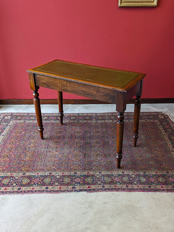 Antique Victorian Mahogany Writing Table / Desk