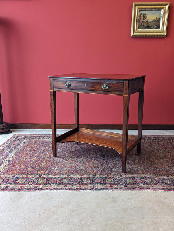 Antique Georgian Mahogany Side Table