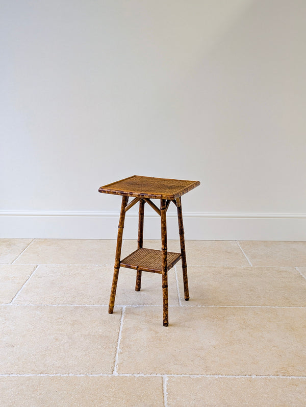 Antique Victorian Bamboo Occasional Table c.1890