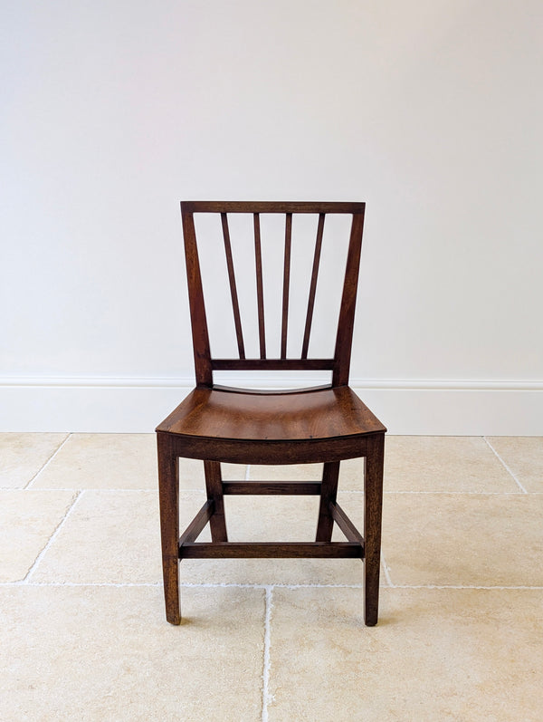 Antique Victorian Oak Vernacular Side Chair c.1850