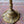 Load image into Gallery viewer, Antique Brass Oil Lamp / Plant Stand
