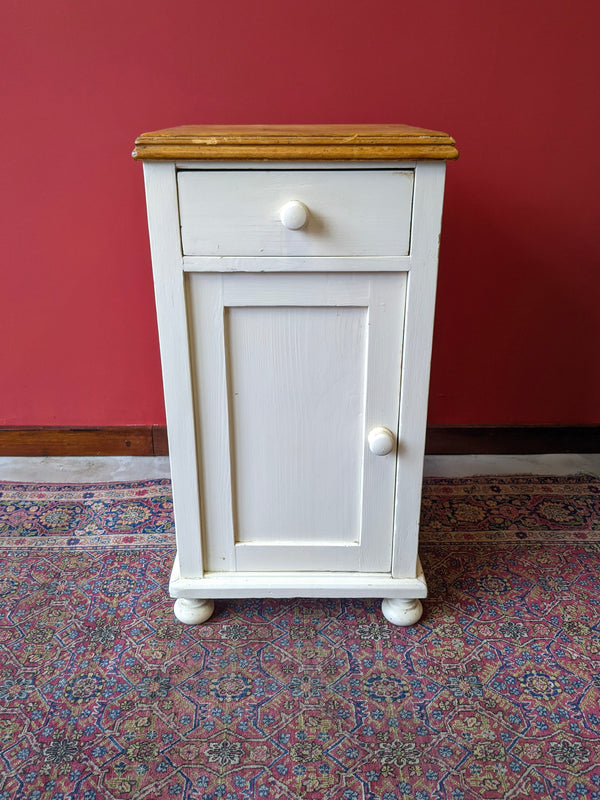 Antique Victorian Pine Pot Cupboard