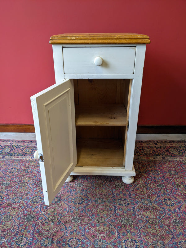 Antique Victorian Pine Pot Cupboard