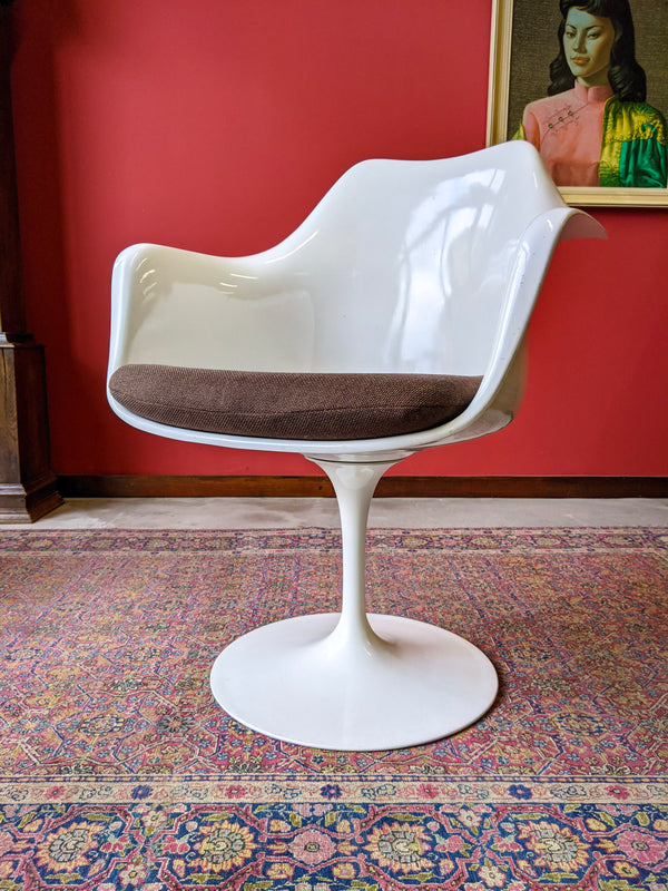 Pair of Vintage Mid Century Tulip Armchairs by Eero Saarinen