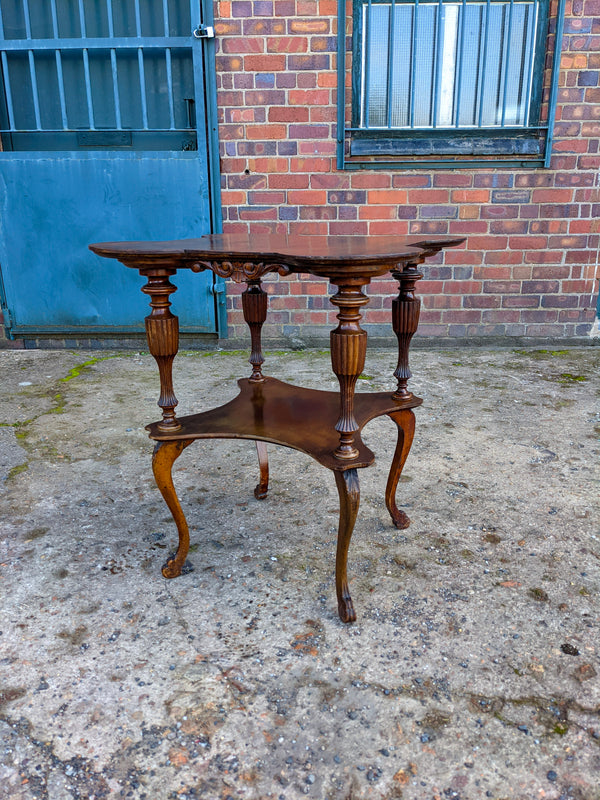 Victorian Mahogany Two Tier Occasional Table