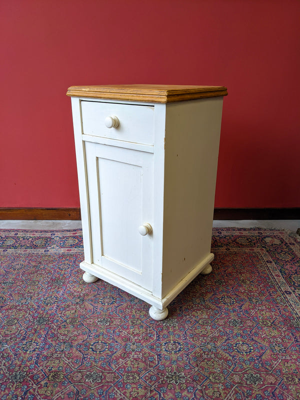 Antique Victorian Pine Pot Cupboard