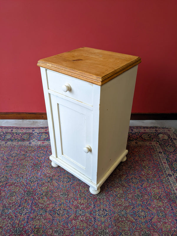 Antique Victorian Pine Pot Cupboard