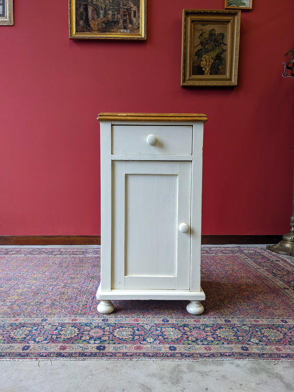 Antique Victorian Pine Pot Cupboard