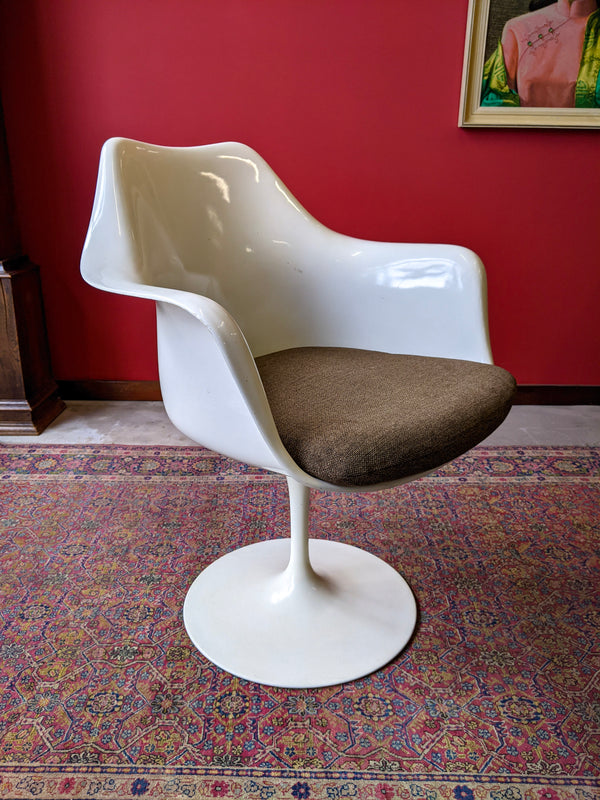 Pair of Vintage Mid Century Tulip Armchairs by Eero Saarinen