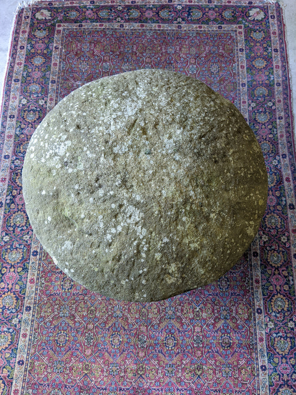 Large 18th Century Saddle Stone