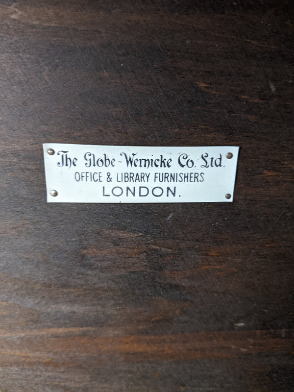 Globe Wernicke Oak Barrister’s Stacking Bookcase