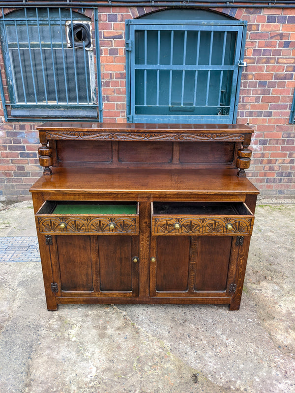 Early 20th Century Antique Oak Sideboard