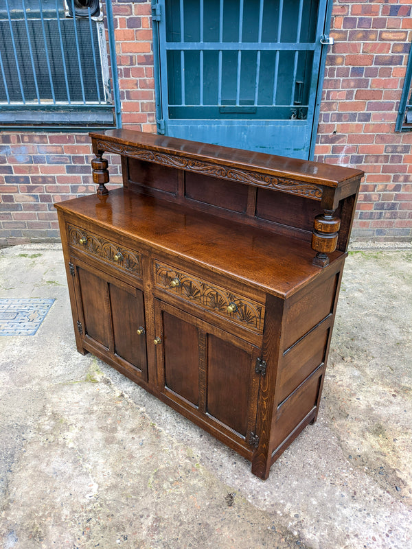 Early 20th Century Antique Oak Sideboard