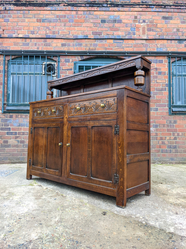 Early 20th Century Antique Oak Sideboard