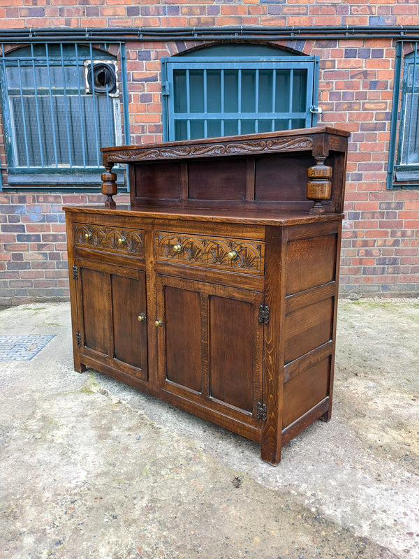 Early 20th Century Antique Oak Sideboard