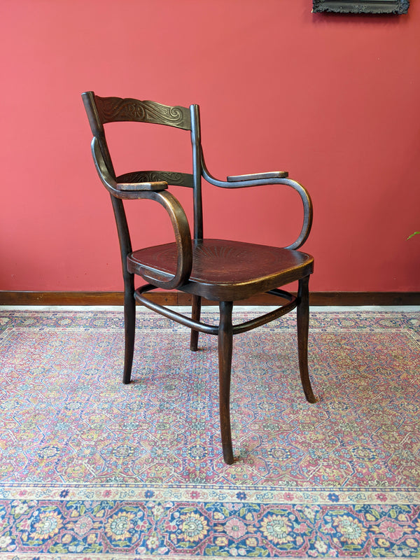 Antique Bentwood Chair by Jacob & Josef Kohn Vienna