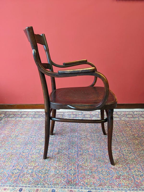 Antique Bentwood Chair by Jacob & Josef Kohn Vienna