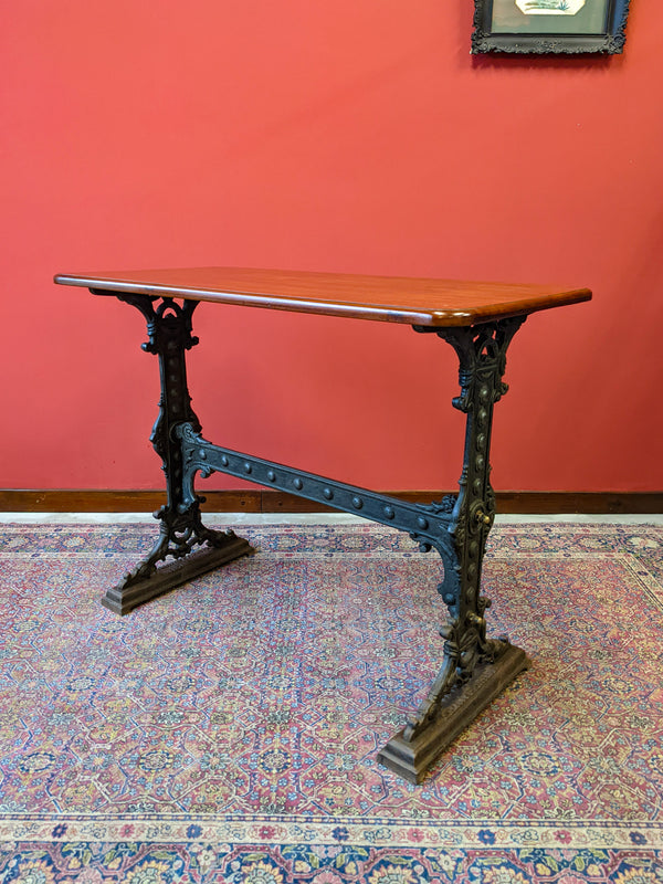 19th Century Cast Iron Pub Table by Gaskell & Chambers