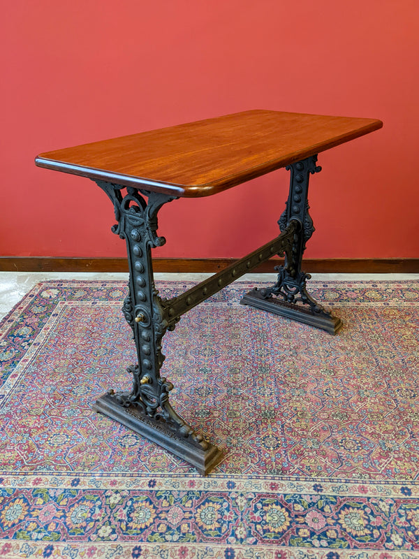 19th Century Cast Iron Pub Table by Gaskell & Chambers