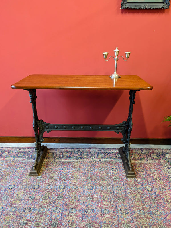 19th Century Cast Iron Pub Table by Gaskell & Chambers