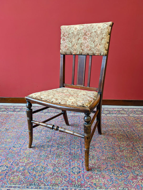 Small Victorian Mahogany Side Chair