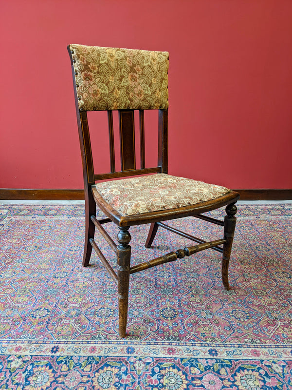Small Victorian Mahogany Side Chair