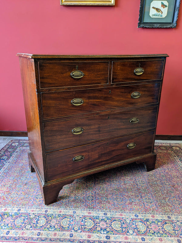 Antique Georgian Mahogany Chest of Drawers