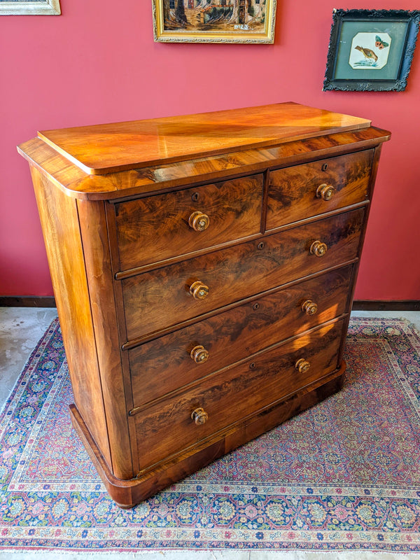 Large 19th Century Mahogany Chest of Drawers