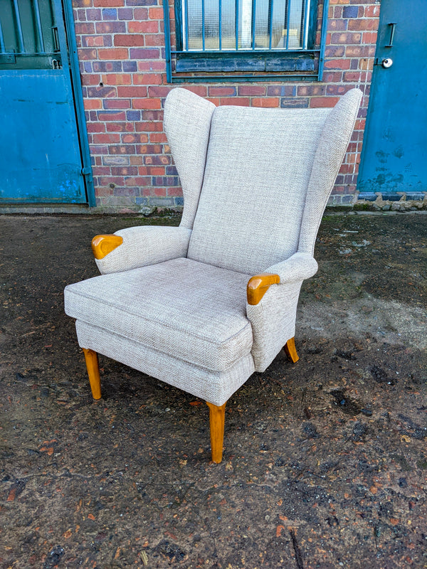 Pair of Mid Century Parker Knoll Wingback Armchairs