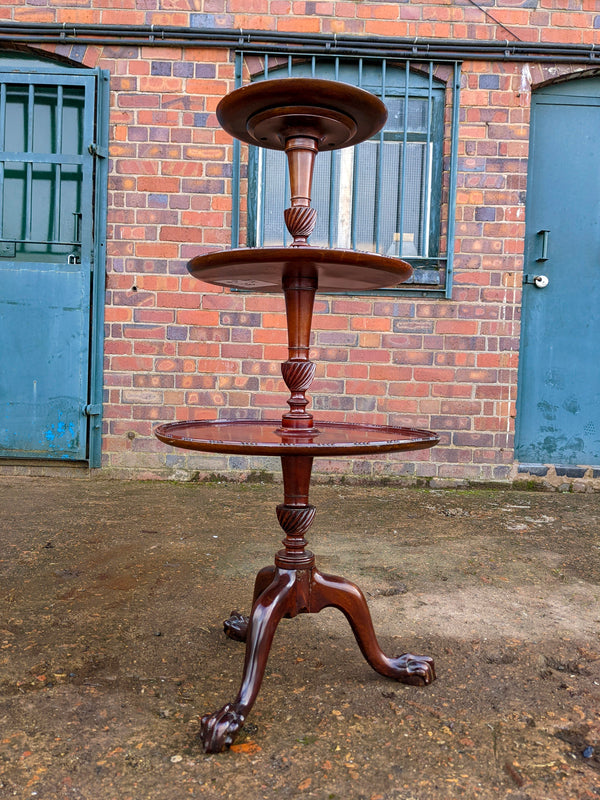 Early 20th Century Mahogany Dumb Waiter