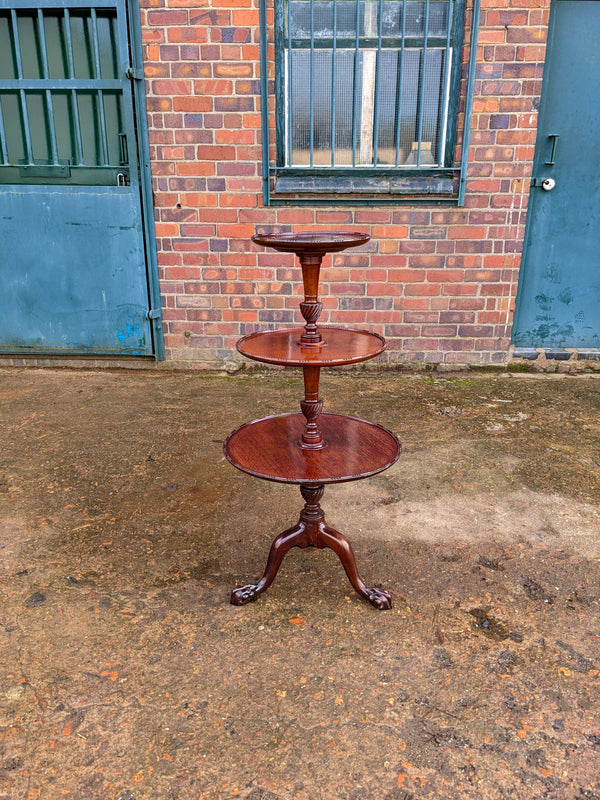 Early 20th Century Mahogany Dumb Waiter