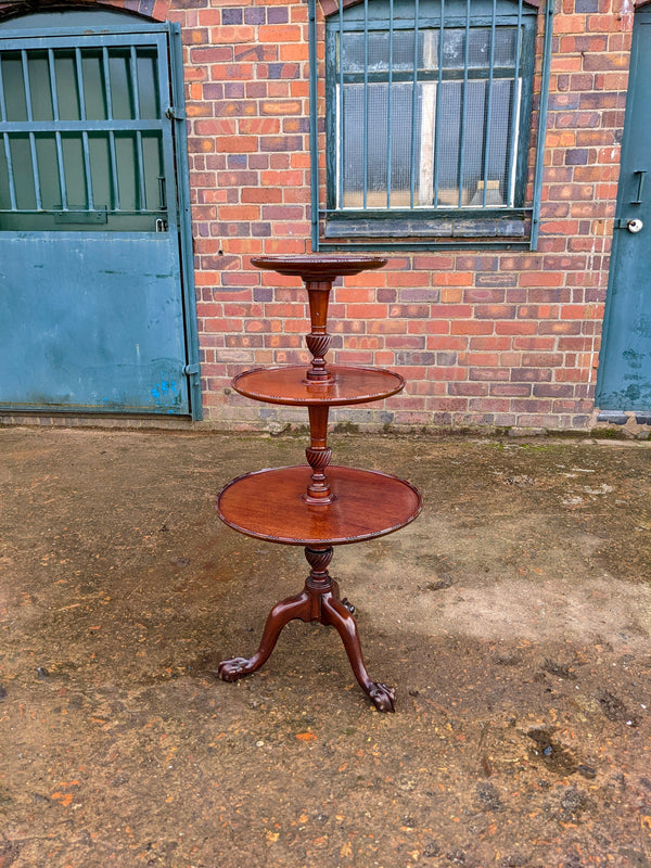 Early 20th Century Mahogany Dumb Waiter