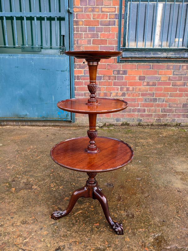 Early 20th Century Mahogany Dumb Waiter