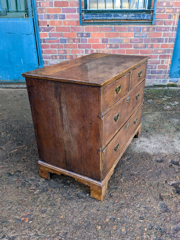 Antique Mid 19th Century Oak Chest of Drawers