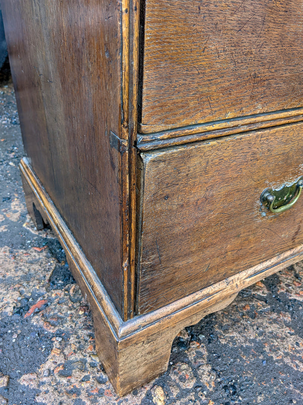 Antique Mid 19th Century Oak Chest of Drawers