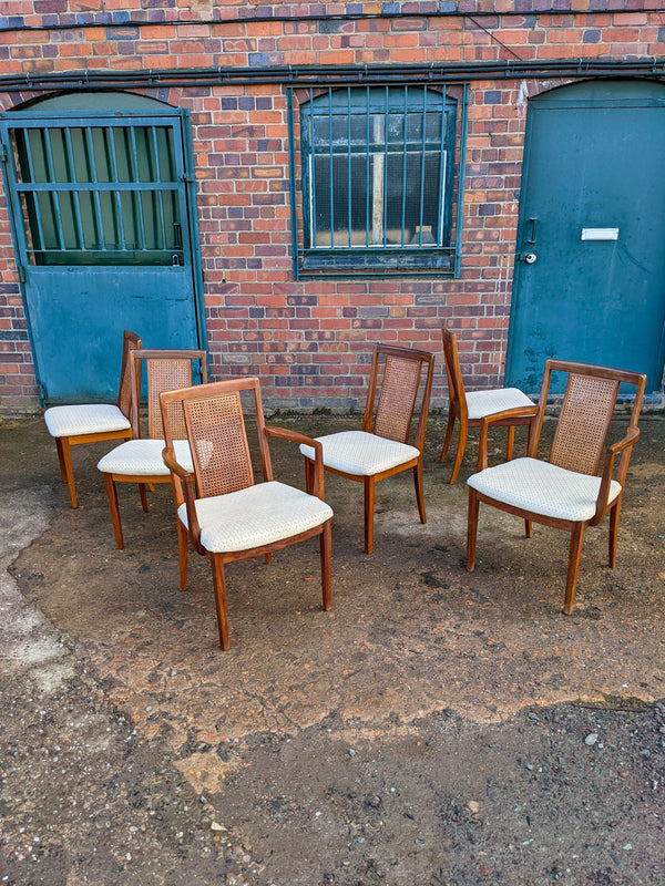 Set of Six Teak G Plan Dining Chairs
