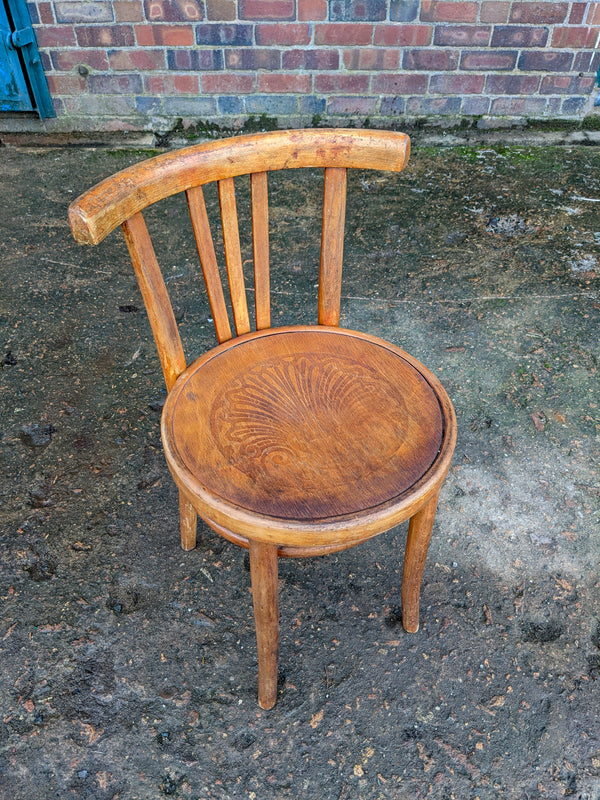 Vintage Original Polish Bentwood Side Chair