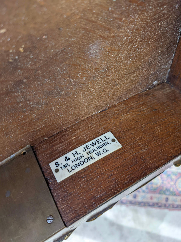 Antique Kingwood Parquetry Ormolu Mounted Bureau Plat Desk