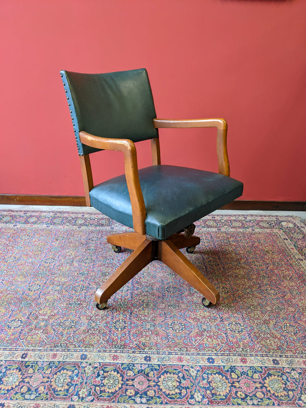 Mid Century Swivel Rocking Office Desk Chair