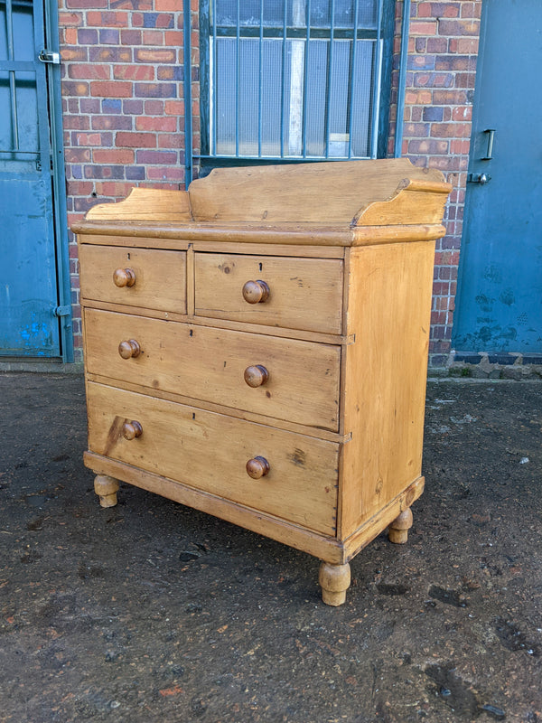 Victorian Pine Chest of Drawers