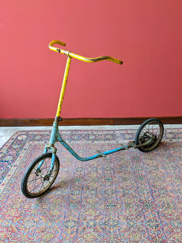 Vintage Childrens Push Scooter