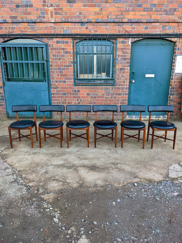 Set of 6 Teak G Plan Fresco Dining Chairs