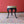 Load image into Gallery viewer, Vintage Cast Iron Tavern Stool / Pub Stool with Crosshatch Upholstery
