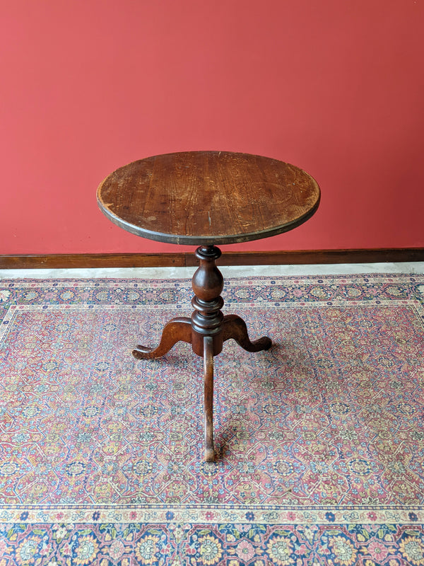 Antique Rustic Side Table / Occasional Table